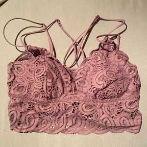 Purple bralette PINK